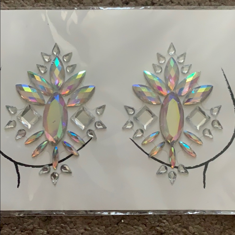 Boob Stick on Jewels